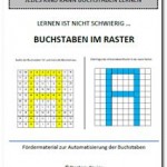 Buchstaben im Raster
