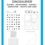 Dinosaurier – Übungsmaterial