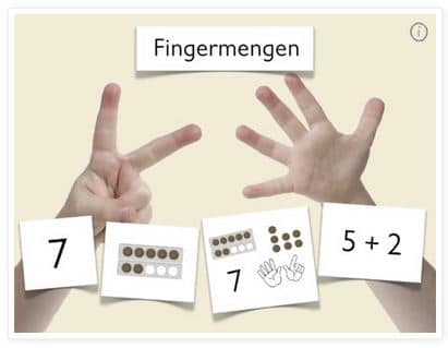 App, Fingermengen, Zählen, Rechnen, Dyskalkulie, Eltern, Kinder, Lernen, Unterricht