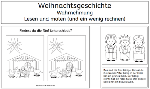 Weihnachtsgeschichte, Weihnachten, Lesen, Schule, Sprachförderung, DAF, DAZ, Legasthenie, kostenlos, Eltern, Wahrnehmung, Lesen, Legasthenie