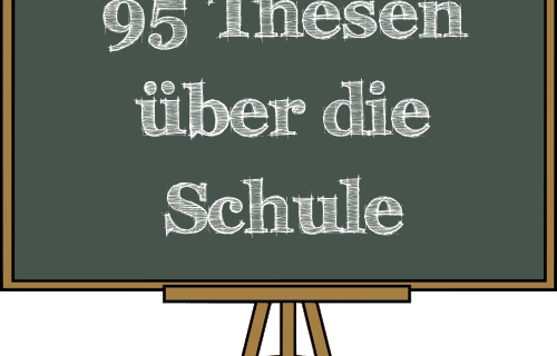 95 Thesen, Schule, Bildung, Annamaria Testa, Marisa Herzog, Lehrmittelperlen, Diskussion