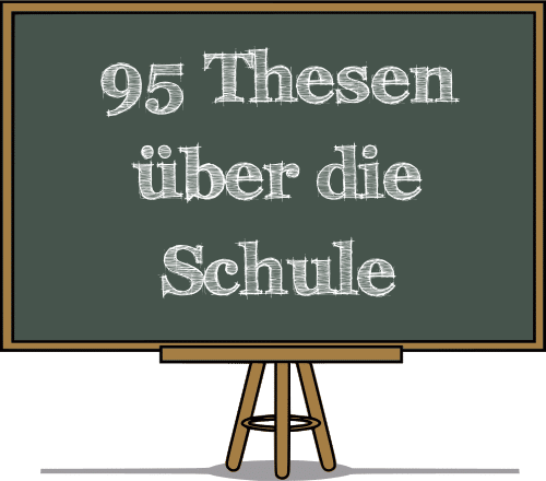 95 Thesen, Schule, Bildung, Annamaria Testa, Marisa Herzog, Lehrmittelperlen, Diskussion