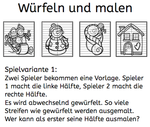 Puzzlewürfelspiel, Puzzle, Würfeln, Würfelspiel, Zählen, Zahlen, Zahlen kennenlernen, Dyskalkulie, Rechnen, Eltern, Kinder, Vorschule, Grundschule