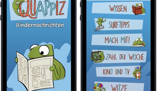 Quappiz, App, Nachrichten, Kinder, lesen,