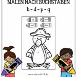 Piraten – Malen nach Buchstaben