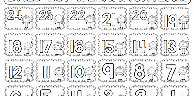 Abzählkalender, Advent, Adventskalender, Adventskalender kostenlos, Legasthenie, Dyskalkulie, Weihnachten, Download1, Kinder, Eltern, Schule, Grundschule, Vorschule, Förderschule